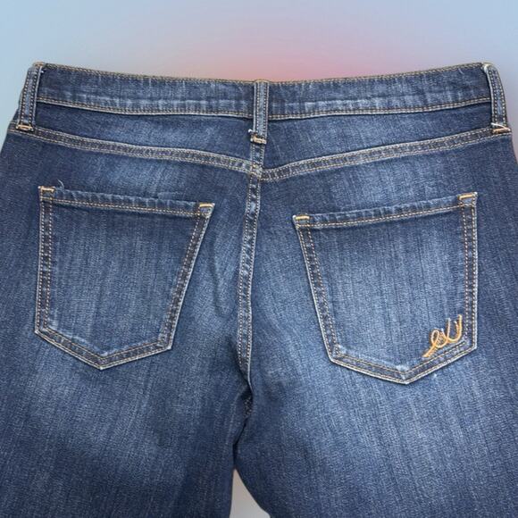 Express Women’s 4 GIRLFRIEND Blue Jeans - Picture 3 of 4